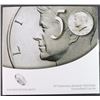 Image 3 : 2014 P D Kennedy Clad 50th Anniversary, High Relief, Half Dollar 2 Coin Set