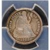 Image 2 : 1865 SEATED DIME, PCGS PR-66  RAINBOW COLORS, RARE!!  PCGS PRICE GUIDE=$3900.00