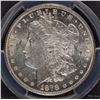 Image 2 : 1878 7/8 TF MORGAN SILVER DOLLAR, PCGS MS-61