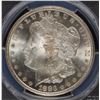Image 2 : 1883-CC MORGAN SILVER DOLLAR, PCGS MS-64+