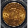 Image 3 : 1924 $20.00 ST. GAUDENS GOLD, PCGS MS-65 GEM!