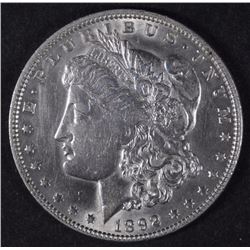 1892 MORGAN SILVER DOLLAR AU/BU KEY DATE
