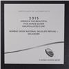 Image 4 : 2015 American the Beautiful 5 oz SILVER UNC COIN - BOMBAY HOOK NAEL PARK