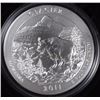 Image 1 : 2011 America the Beautiful 5oz SILVER UNC COIN - GLACIER NATL PARK