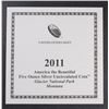 Image 4 : 2011 America the Beautiful 5oz SILVER UNC COIN - GLACIER NATL PARK