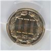 Image 3 : 1889 THREE CENT NICKEL PCGS PROOF 66! SUPERB!