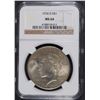 Image 1 : 1934-D PEACE DOLLAR NGC MS64