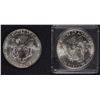 Image 2 : 2 - AMERICAN SILVER EAGLES 1986 & 1991 UNC