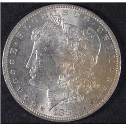 1883-O MORGAN SILVER DOLLAR, CHOICE BU