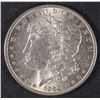 Image 1 : 1890 MORGAN SILVER DOLLAR, CHOICE BU