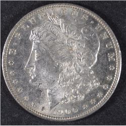 1900 MORGAN SILVER DOLLAR, CHOICE BU