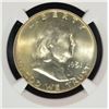 Image 2 : 1951-D FRANKLIN HALF DOLLAR, NGC MS-64 FBL