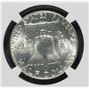 Image 3 : 1955 FRANKLIN HALF DOLLAR, NGC MS-64 FBL