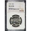 Image 1 : 1963 FRANKLIN HALF DOLLAR, NGC MS-64 FBL