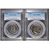 Image 1 : ( 2 ) 1961 FRANKLIN HALF DOLLARS PCGS PR-66