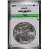 Image 1 : 2011 AMERICAN SILVER EAGLE, PCSS PERFECT GEM BU