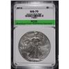 Image 1 : 2014 AMERICAN SILVER EAGLE, PCSS PERFECT GEM BU