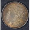 Image 1 : 1878 7/8 TF MORGAN SILVER DOLLAR STRONG CH BU WITH COLORS
