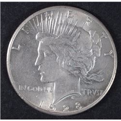 1928 PEACE SILVER DOLLAR CH BU