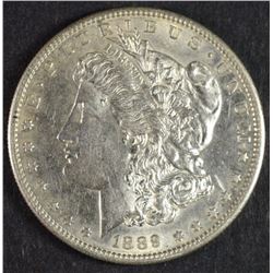 1889-S MORGAN DOLLAR CHOICE BU