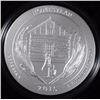 Image 1 : 2015 America the Beautiful 5oz Silver Coin Homestead Nat'l Monument of America