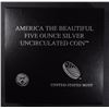 Image 3 : 2013 America the Beautiful 5oz SILVER UNC COIN - WHITE MOUNTAIN NATL FOREST