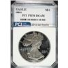 Image 1 : 1990-S AMERICAN SILVER EAGLE PCI GRADED PERFECT PROOF DCAM