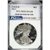 Image 1 : 1993-P AMERICAN SILVER EAGLE PCI GRADED PERFECT PROOF DCAM
