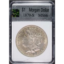 1879-S MORGAN SILVER DOLLAR CHOICE BU