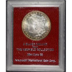 1880-S MORGAN SILVER DOLLAR REDFIELD COLLECTION MINT STATE 65