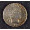 Image 1 : 1901-O BARBER DIME, CHOICE BU  BEAUTIFUL COLORS