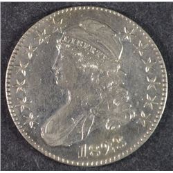 1823 CAPPED BUST HALF DOLLAR, AU
