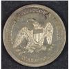 Image 2 : 1865 SEATED LIBERTY HALF DOLLAR, AU/BU  TOUGH CIVIL WAR DATE