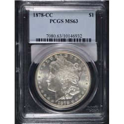 1878-CC MORGAN DOLLAR PCGS MS-63