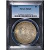 Image 1 : 1884 MORGAN DOLLAR PCGS MS-65 NICE COLOR