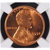 Image 2 : 1952 LINCOLN CENT, NGC MS-66 RED