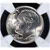Image 2 : 1950-D ROOSEVELT DIME, NGC MS-67 FULL TORCH