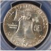 Image 3 : 1961-D FRANKLIN HALF DOLLAR, PCGS MS-66   RARE!!