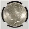 Image 2 : 1923 PEACE SILVER DOLLAR, NGC MS-66 BLAST WHITE!
