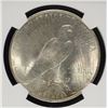 Image 3 : 1923 PEACE SILVER DOLLAR, NGC MS-66 BLAST WHITE!