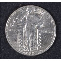 1930 STANDING LIBERTY QUARTER AU/BU