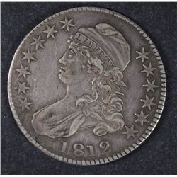 1812 BUST HALF DOLLAR XF/AU