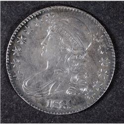 1831 BUST HALF AU TONED