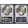 Image 2 : 1924 & 1925 PEACE SILVER DOLLARS, NGC MS-64