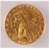 Image 2 : 1912 $2.5 INDIAN GOLD COIN ICG MS 63 NICE! SCARCE DATE IN THIS GRADE