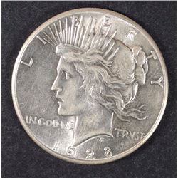 1928 PEACE SILVER DOLLAR CH BU
