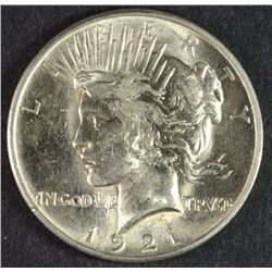 1921 PEACE DOLLAR CH BU+ KEY DATE