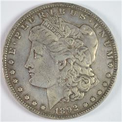 1892-S MORGAN DOLLAR VF+ KEY DATE