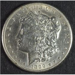 1899-S MORGAN DOLLAR AU++ / BU