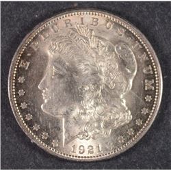 1921 MORGAN SILVER DOLLAR CHOICE BU